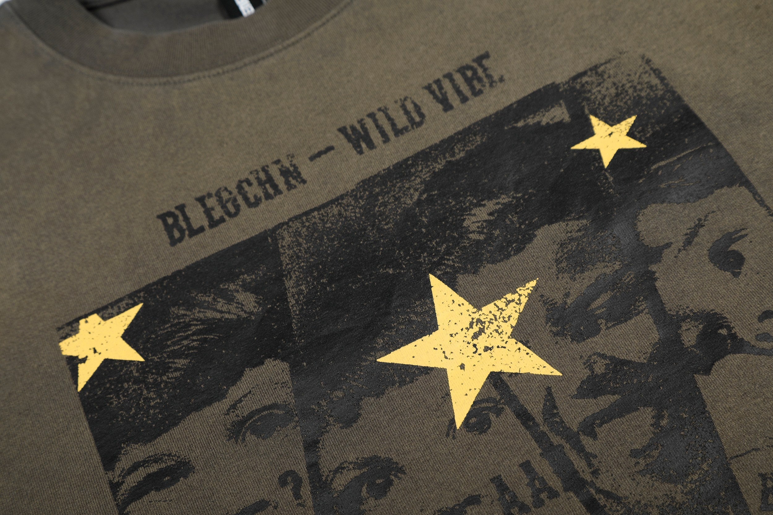 Wild Star Vintage Washed Graphic T-Shirt | Streetwear Tee
