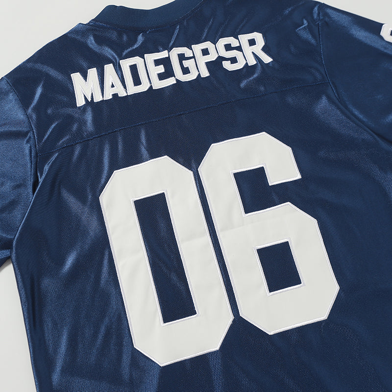 Retro Football Jersey Tee | Varsity Number 06 Streetwear