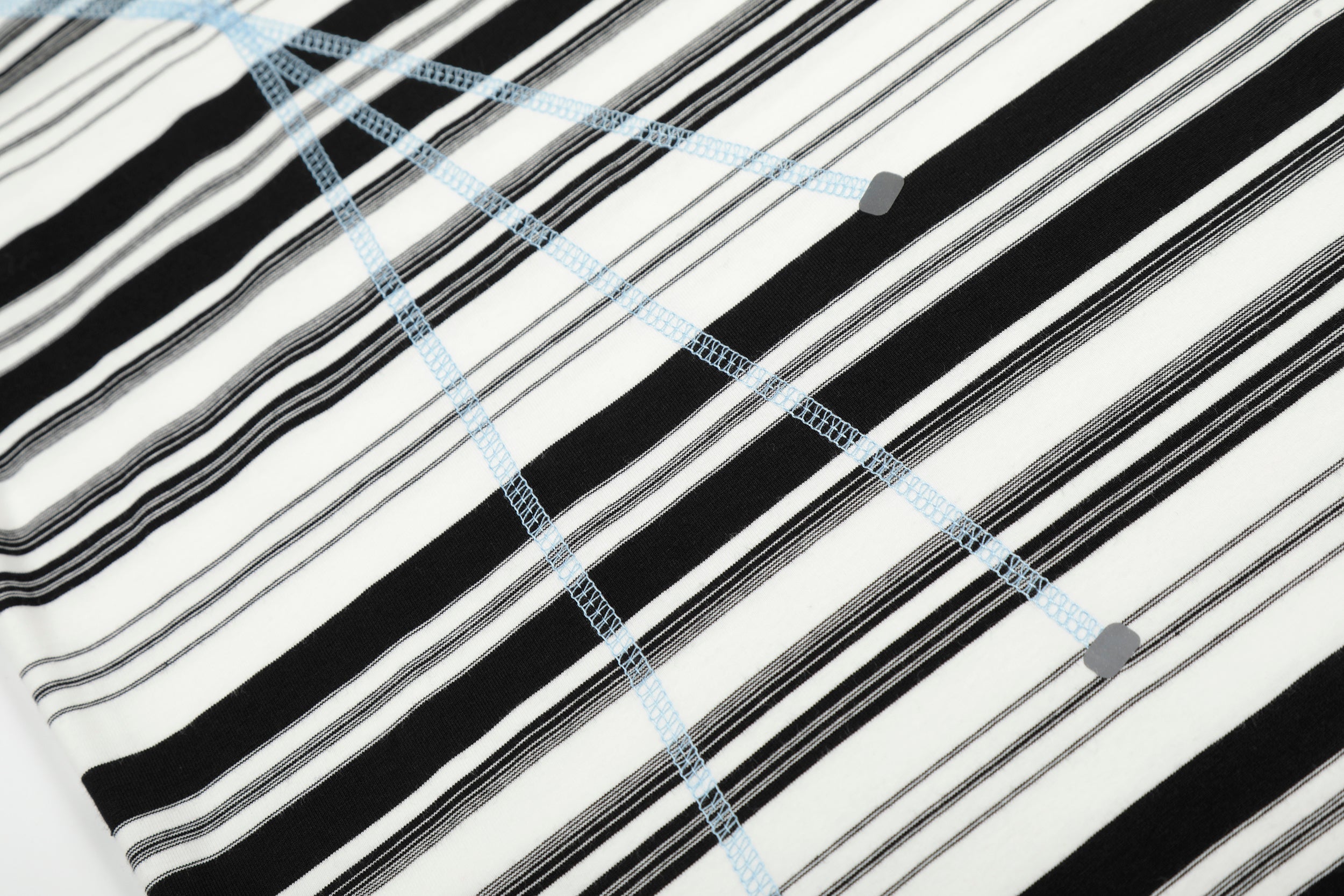 Omirad Striped Long Sleeve Crewneck Tee | 100% Cotton