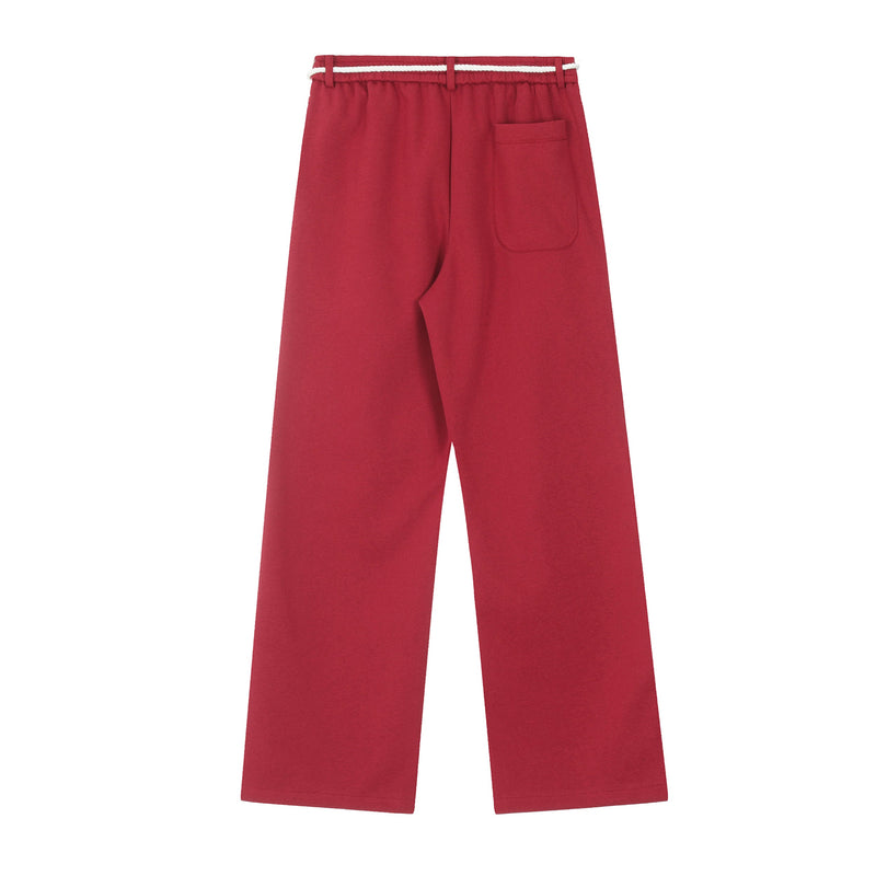 Omirad Rope-Waist Wide-Leg Relaxed Sweatpants