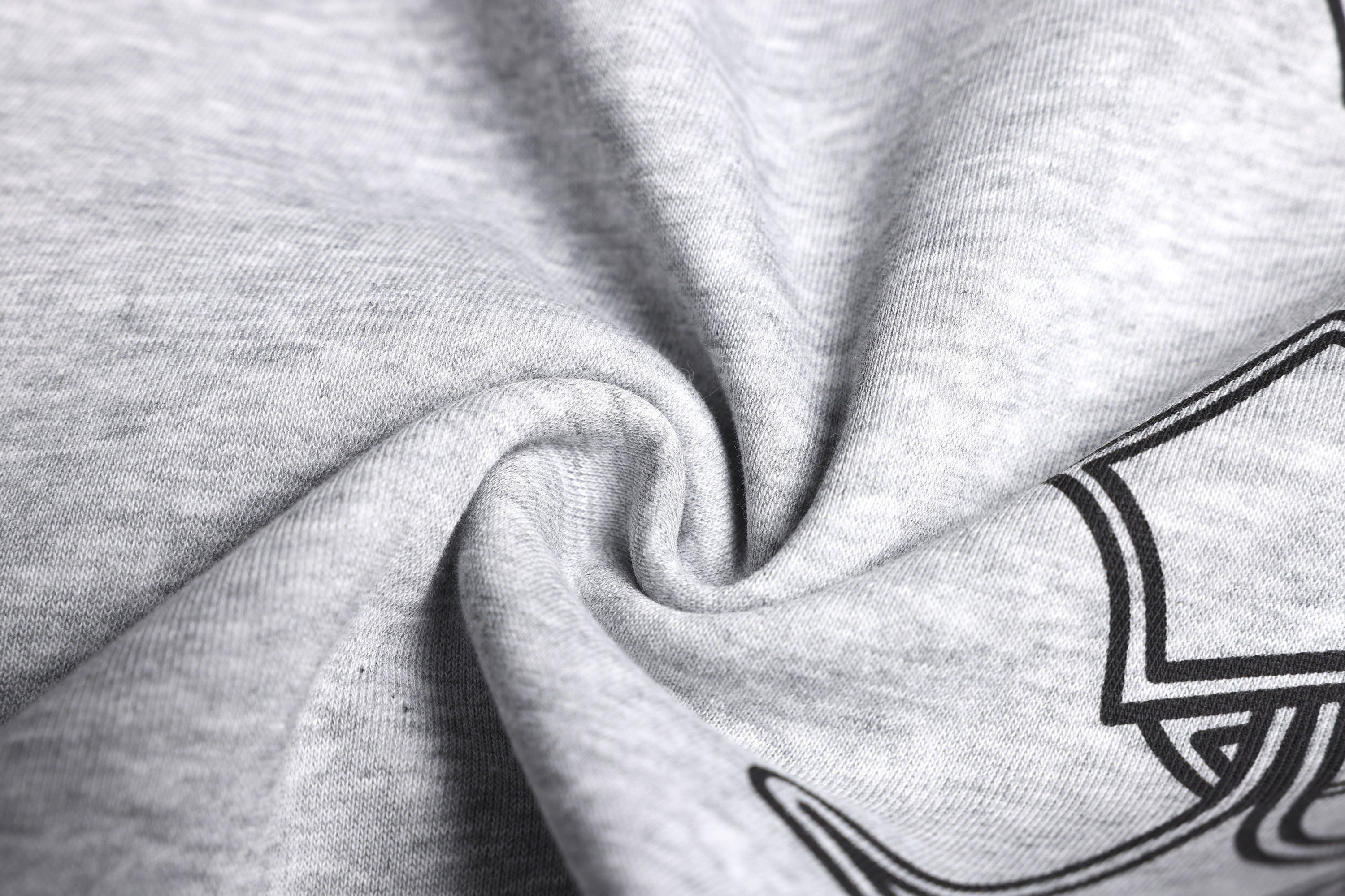 Gothic Outline Wide-Leg Sweatpants | Streetwear Joggers