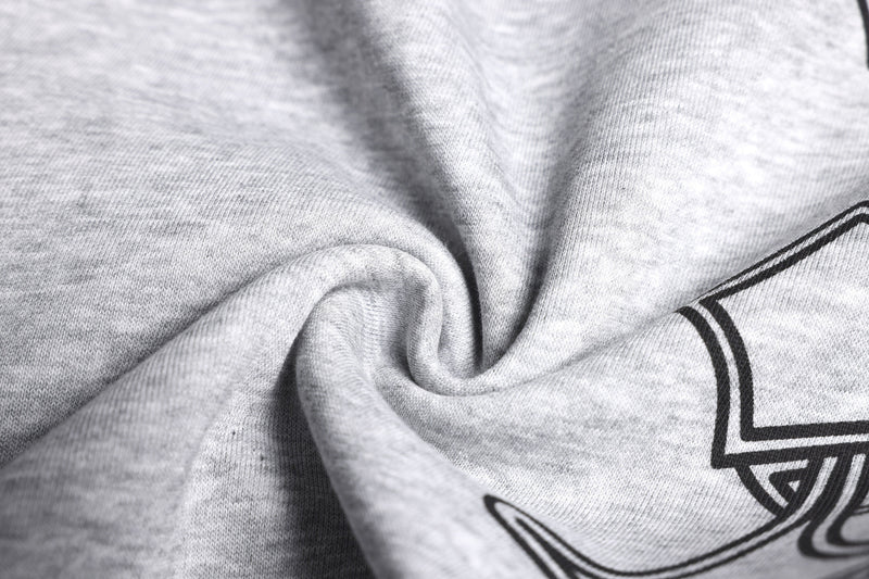 Gothic Outline Wide-Leg Sweatpants | Streetwear Joggers