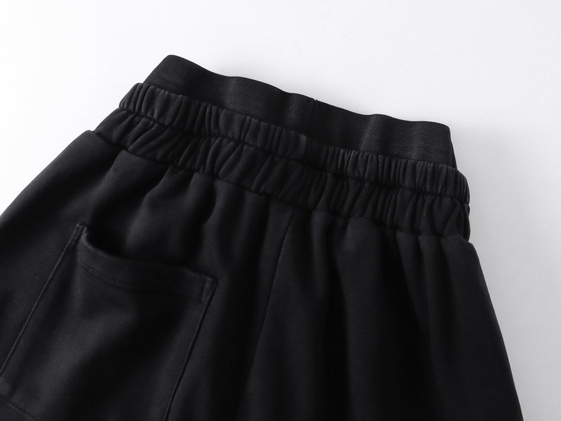 Distressed Wide-Leg Sweatpants | Washed Streetwear Joggers