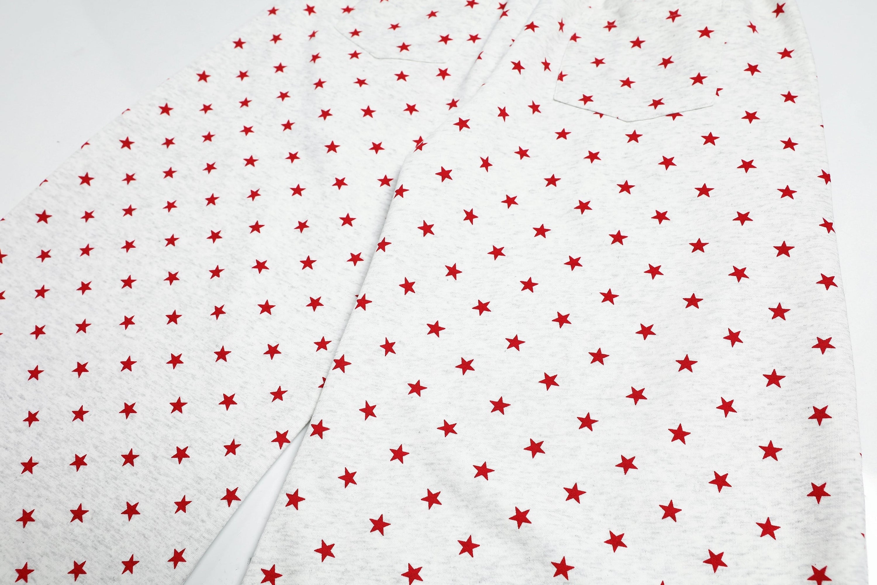 Omirad Star Print Wide-Leg Sweatpants | Streetwear