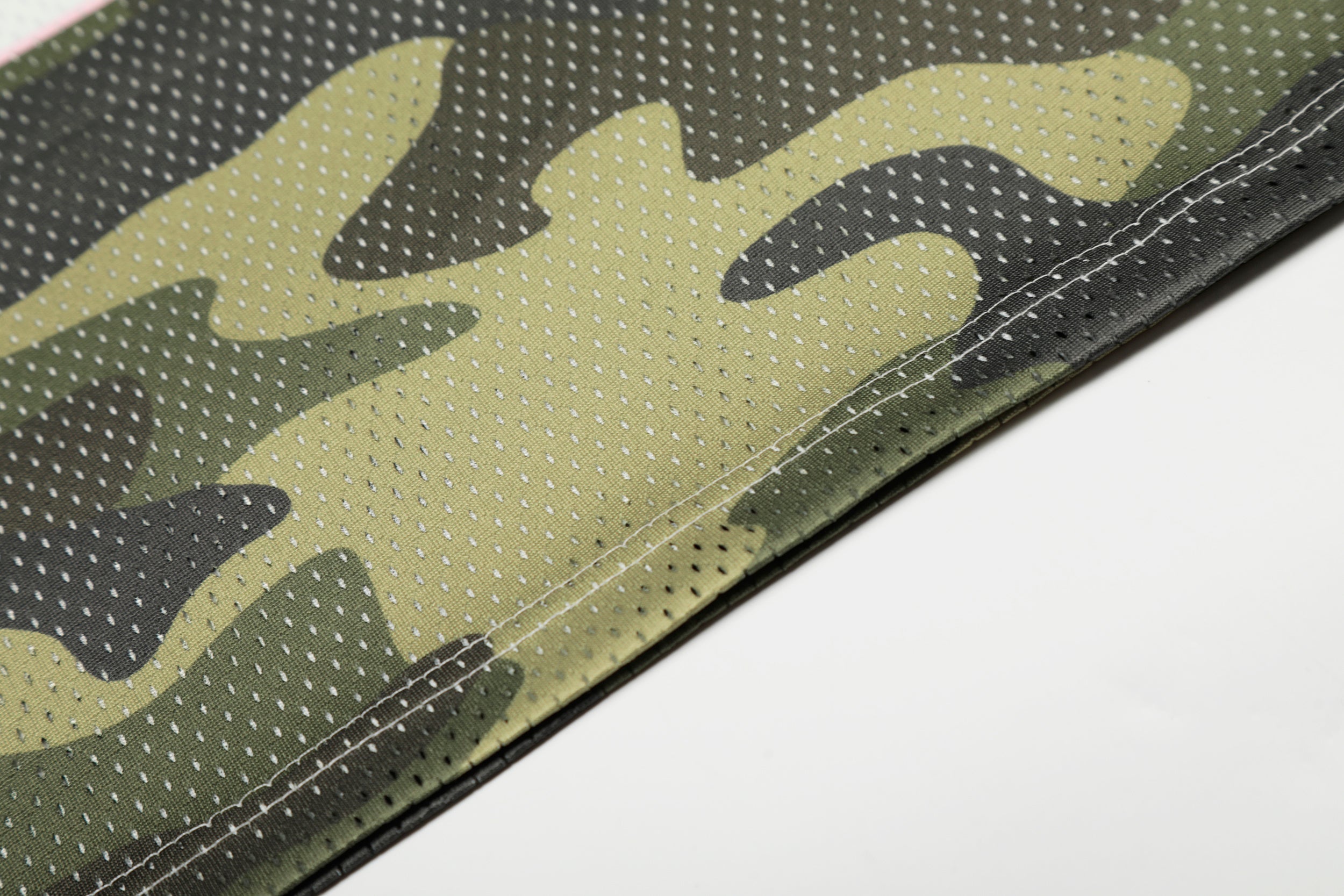 Pink Camo Mesh Football Jersey | Number 18 Streetwear Jersey