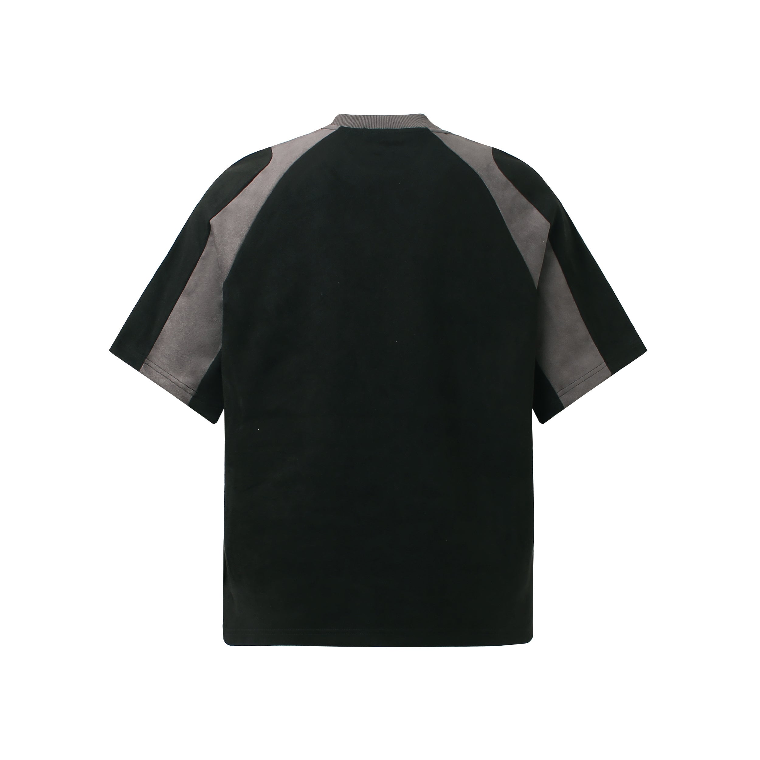 Omirad Sport Panel Suede Tee | Athletic Streetwear T-Shirt