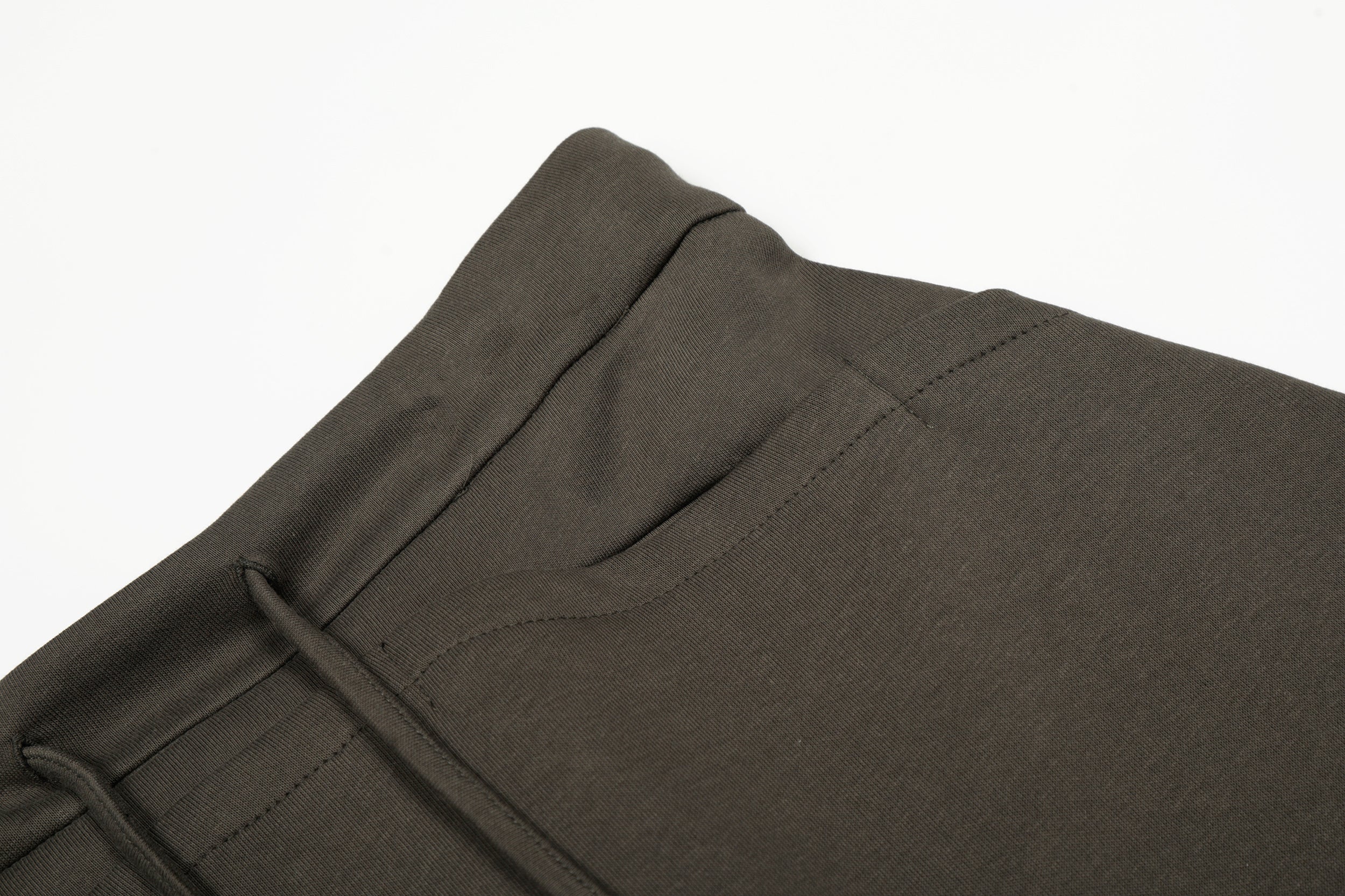 Omirad Essential Wide-Leg Relaxed Knit Pants | Olive