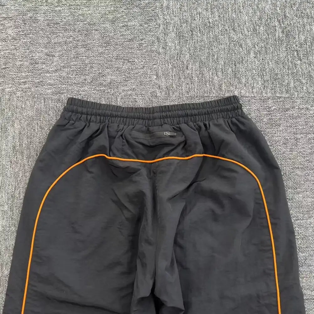 Syna World Black Orange Piping Jogger Pants