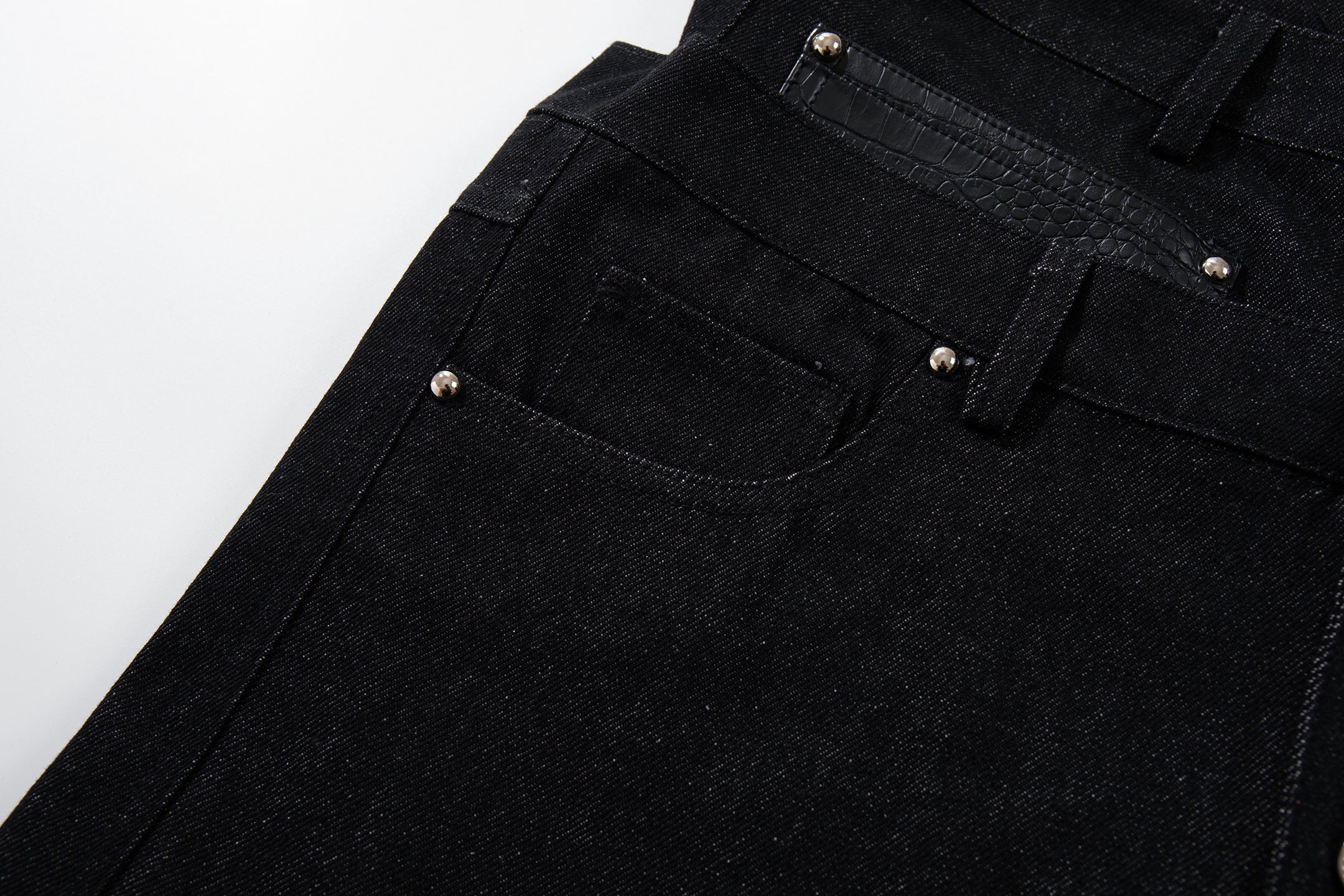 Omirad Wide Leg Button Fly Denim Pants | High-Rise Streetwear