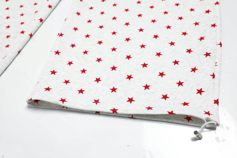 Omirad Star Print Wide-Leg Sweatpants | Streetwear