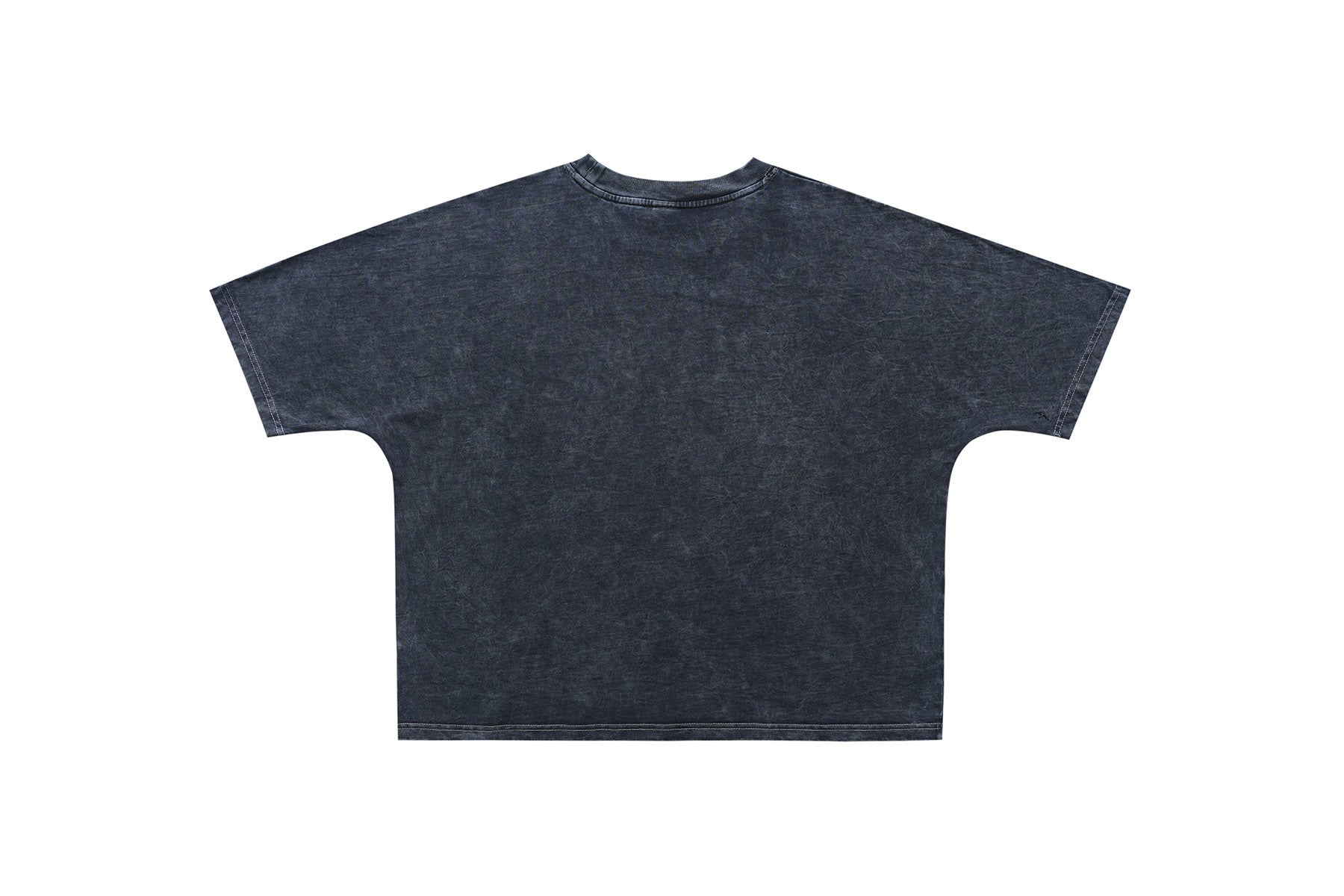 Omirad Silent Wealth Vintage Washed Gothic Graphic T-Shirt