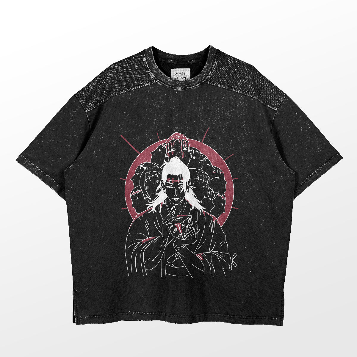 Geto Suguru Jujutsu Kaisen-Shirt mit verfluchtem Geister-Design – stilvolle Anime-Kleidung