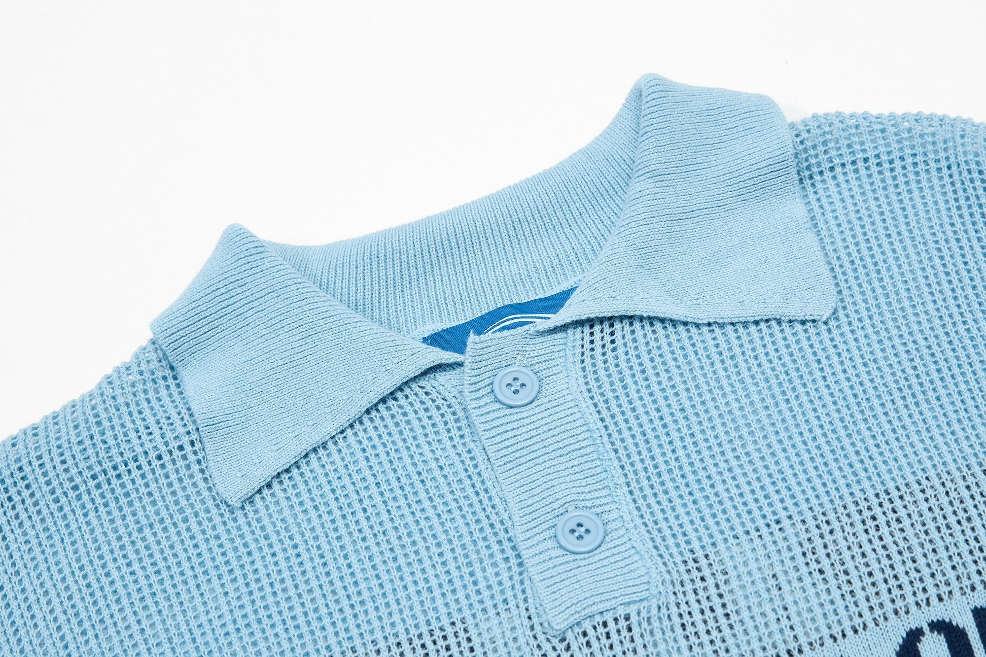Omirad Varsity Knit Polo | Collegiate Streetwear Shirt