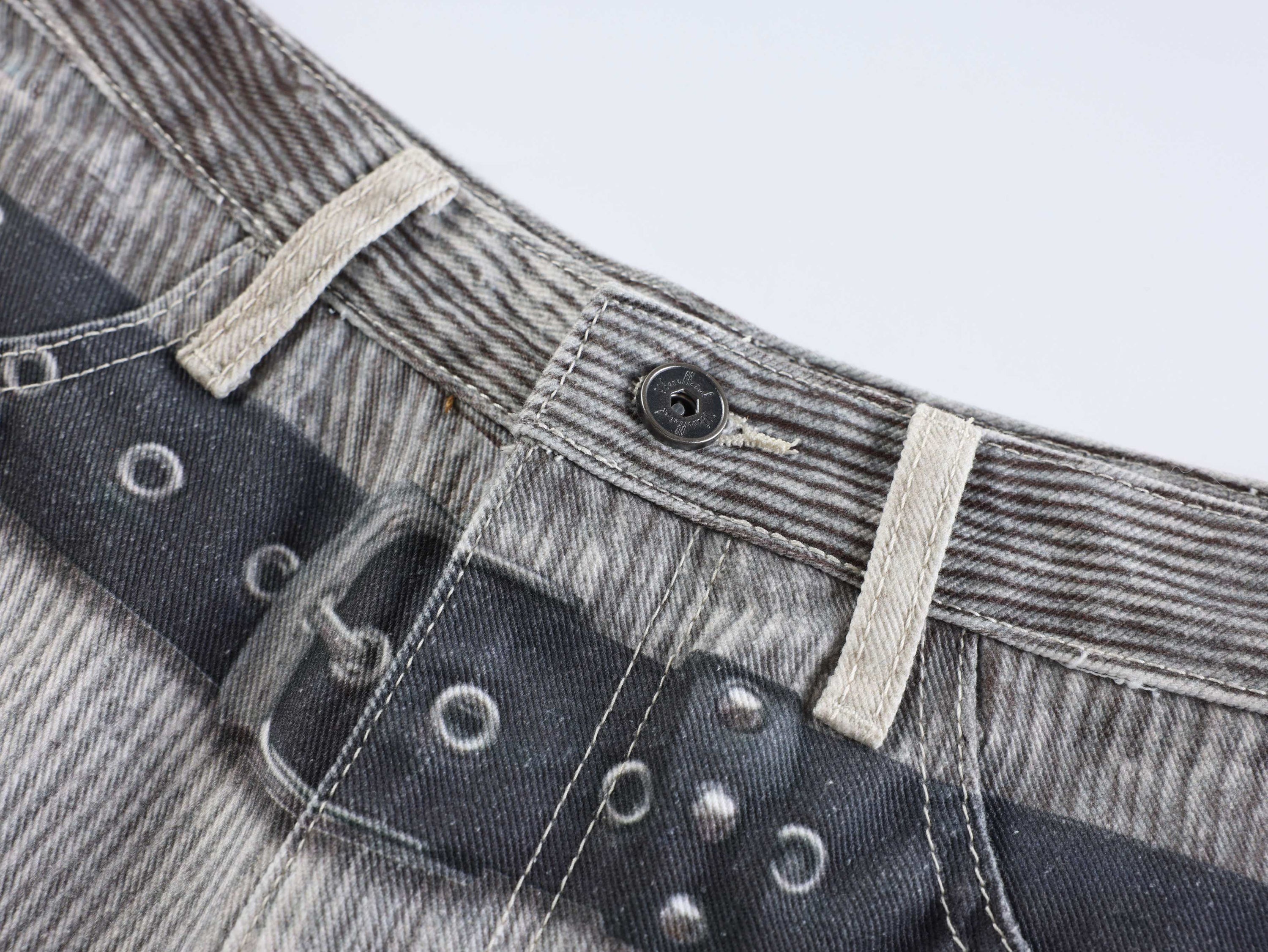 Omirad Layered Belt Utility Balloon Jeans | Streetwear Denim