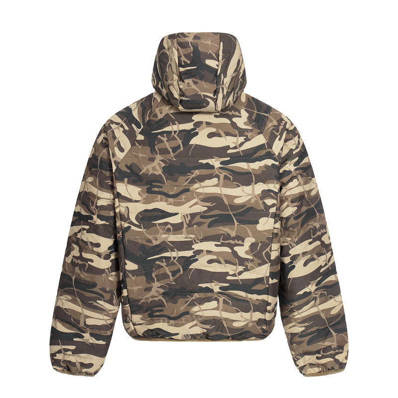 Omirad Camo Down Puffer Jacket | 70% White Duck Down