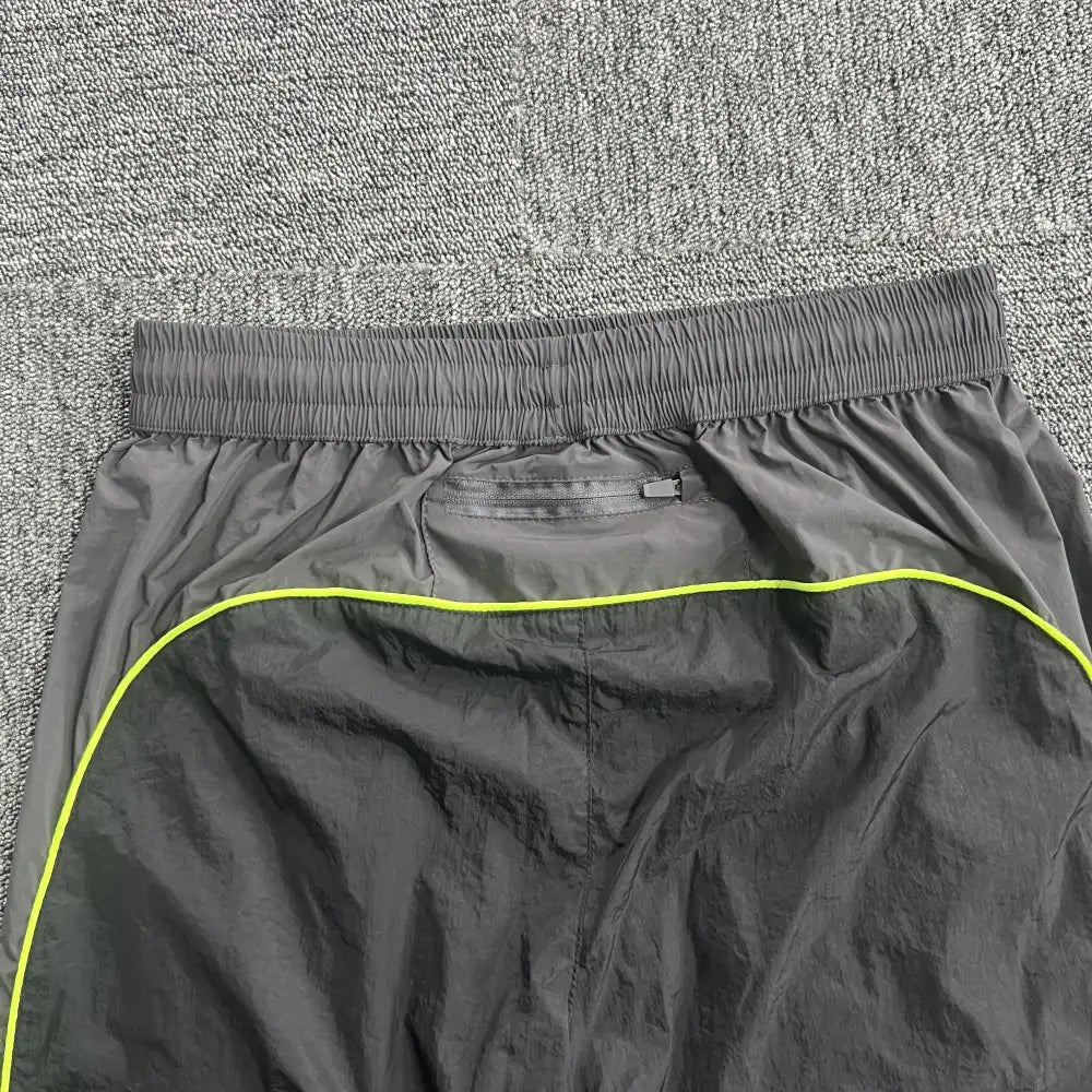 Syna World Black Yellow Logo Track Pants