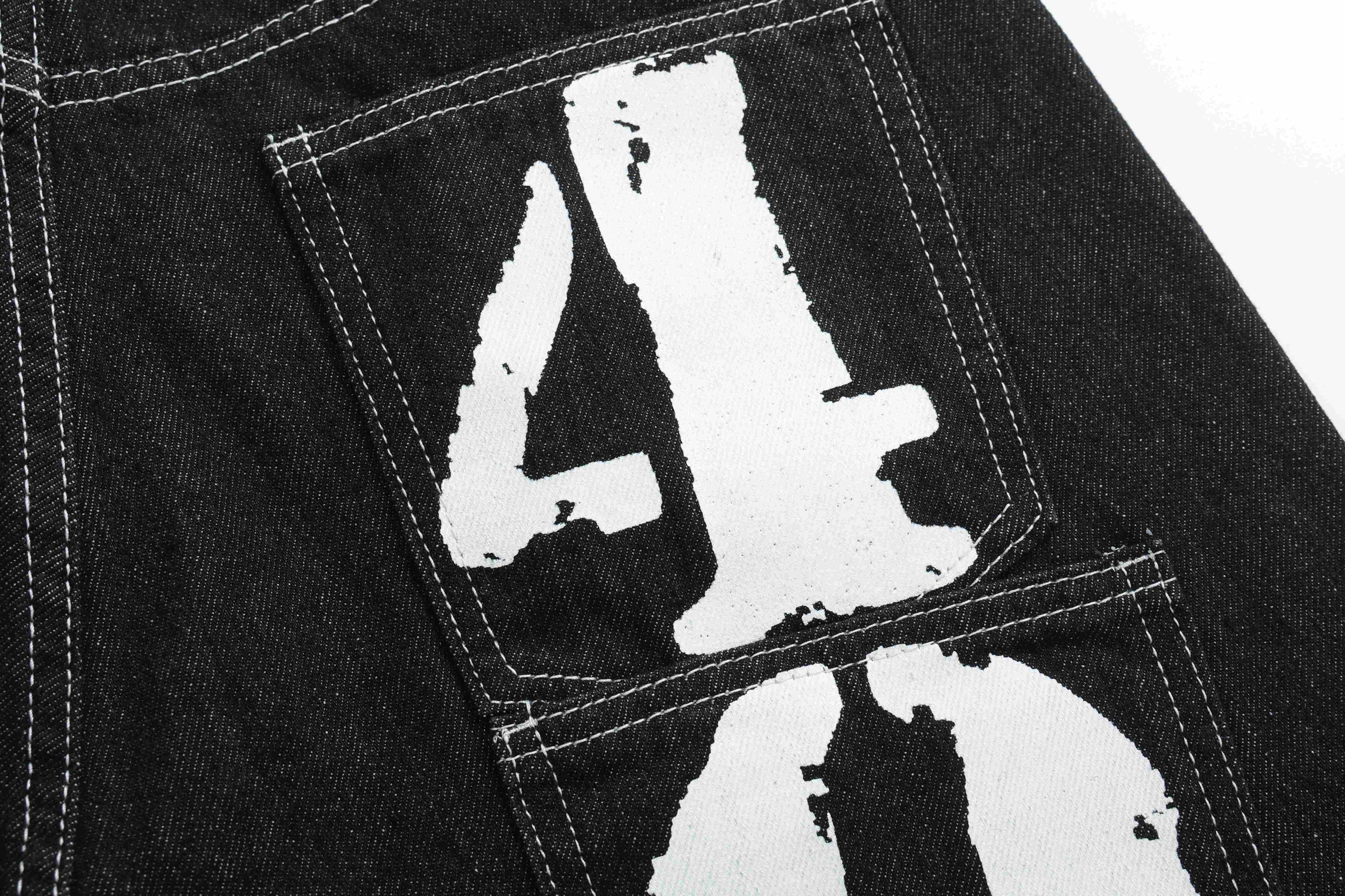 Omirad 404 Patchwork Denim Shorts | Oversized Streetwear