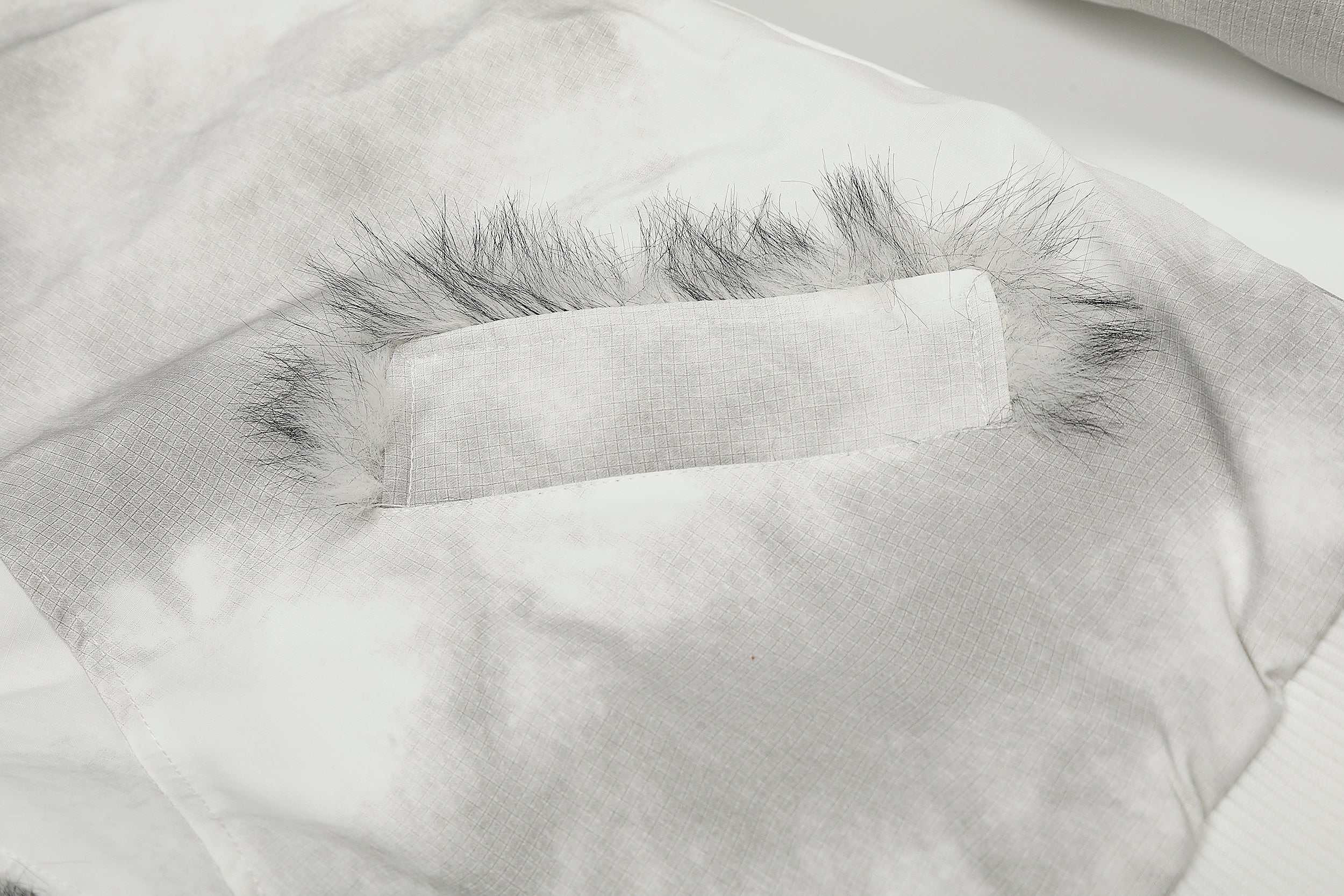 Faux Fur Panel Cropped Bomber Jacket | Streetwear Winter Coat