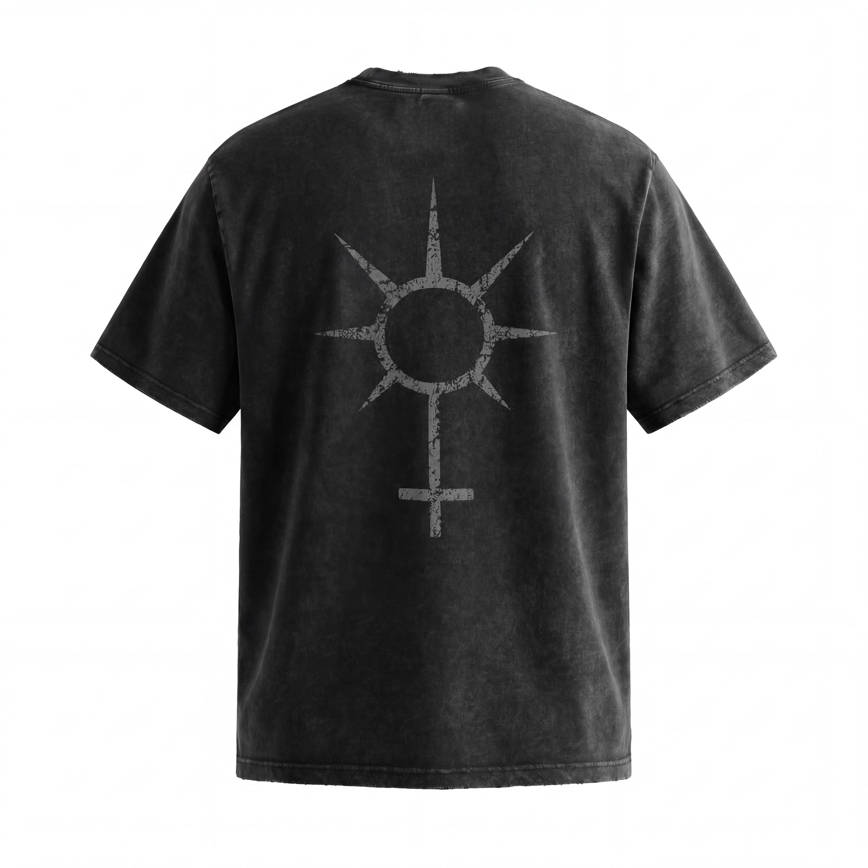 Omirad Vintage Gothic 90 Distressed Graphic T-Shirt
