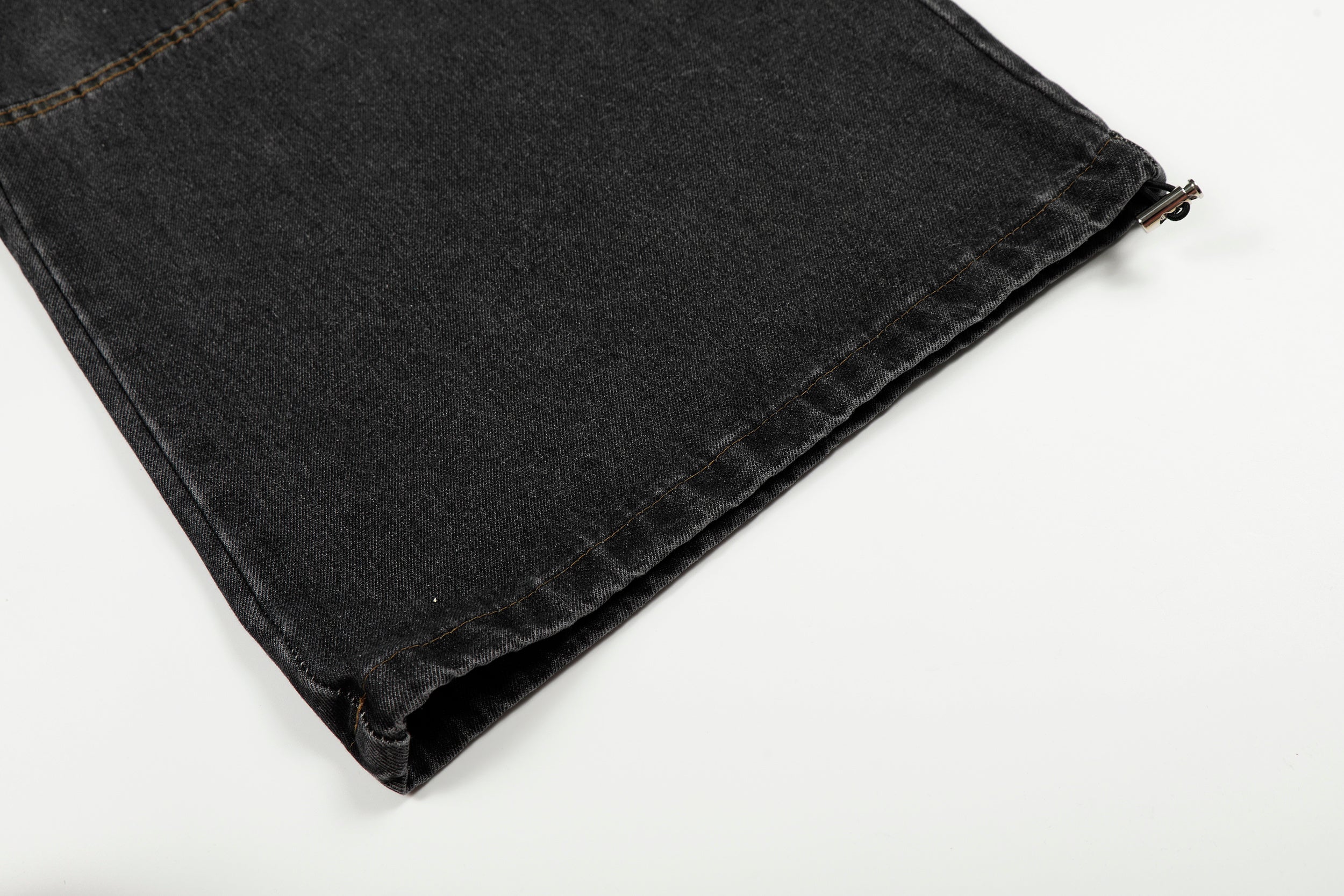 Omirad Star Flag Wide-Leg Washed Denim Pants | Streetwear
