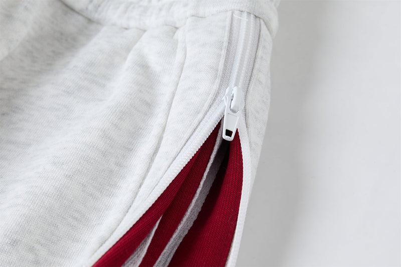 Retro Wide-Leg Track Pants with Triple Side Stripes