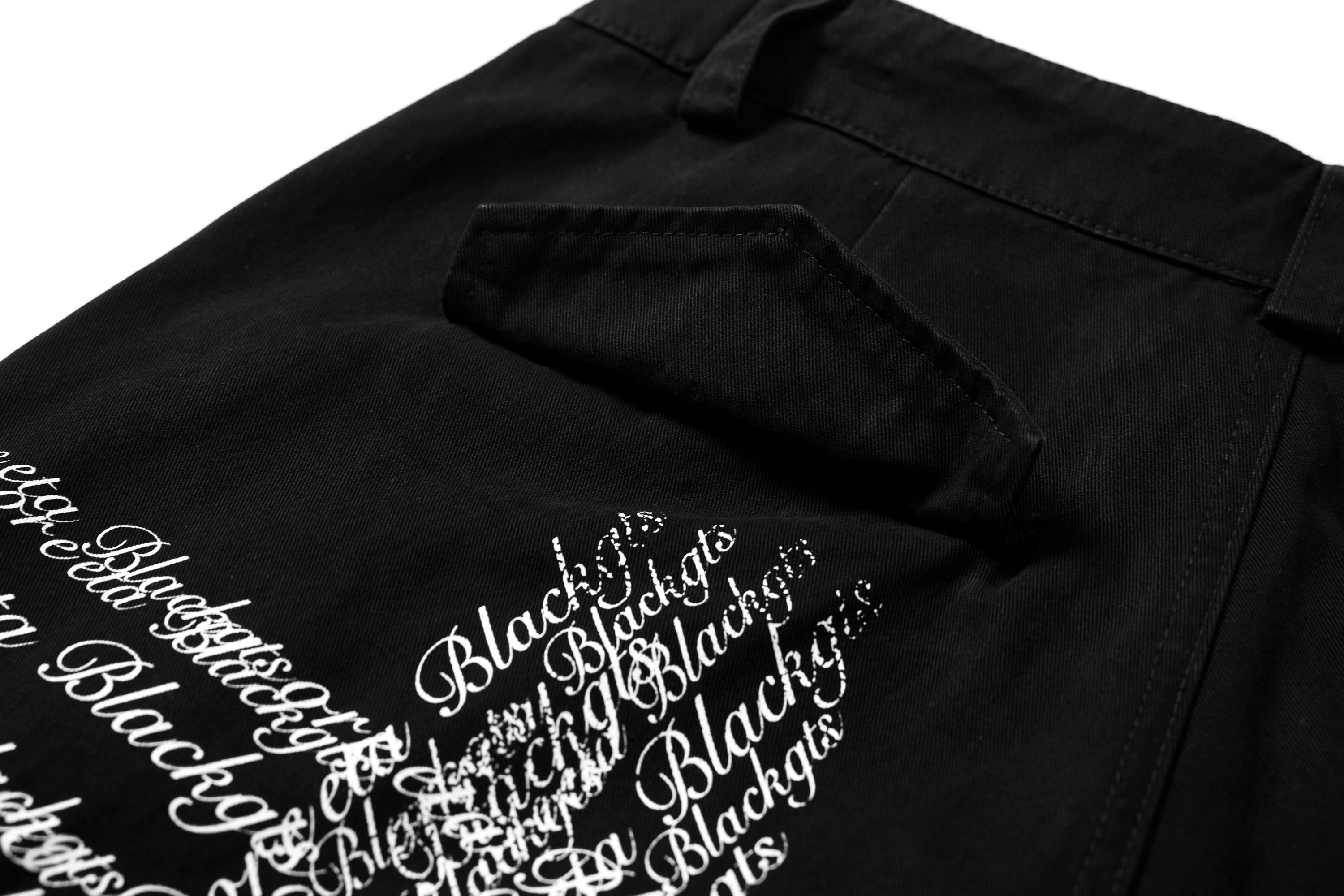 Omirad Cross Script Cargo Pants | Vintage Wash Streetwear
