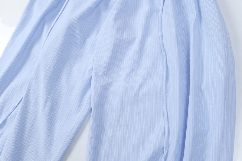 Fairfocus Layered Pleated Wide-Leg Pants | Streetwear