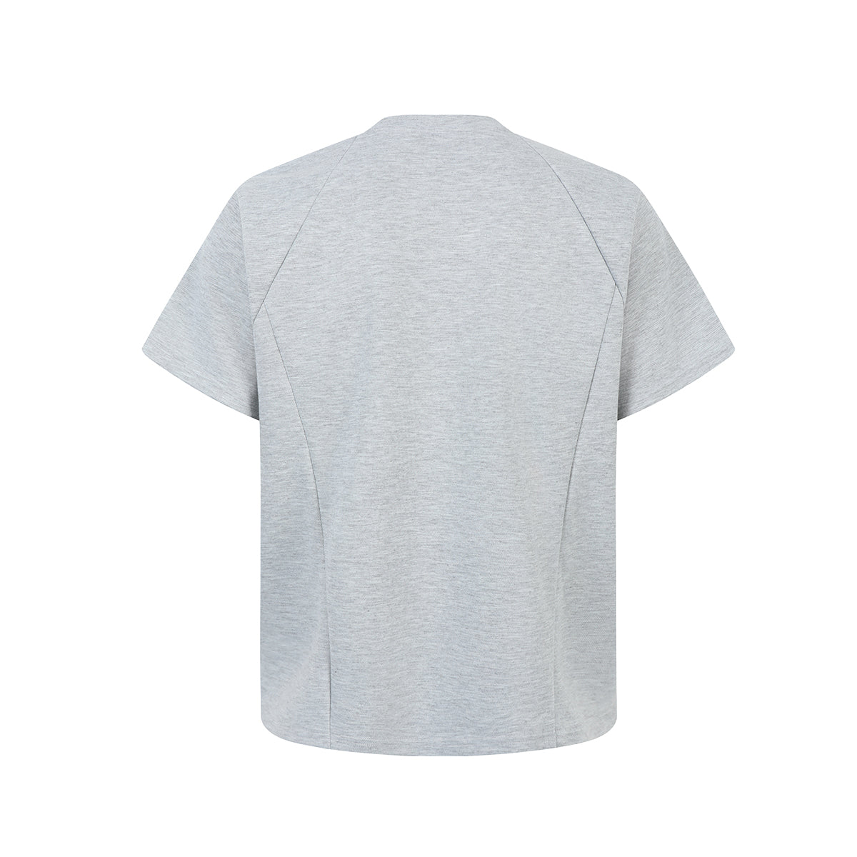 Omirad Minimal Cut Structured Oversized Tee | Geometric Seam