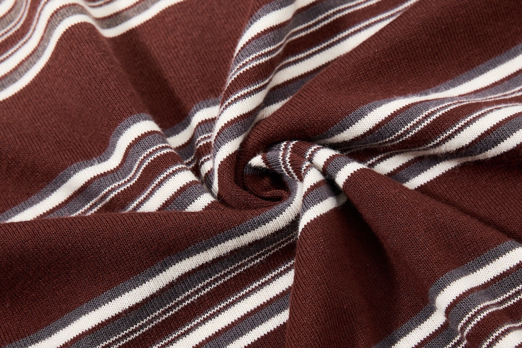 Vintage Stripe Rugby Polo Shirt | Retro 90 Graphic | Omirad