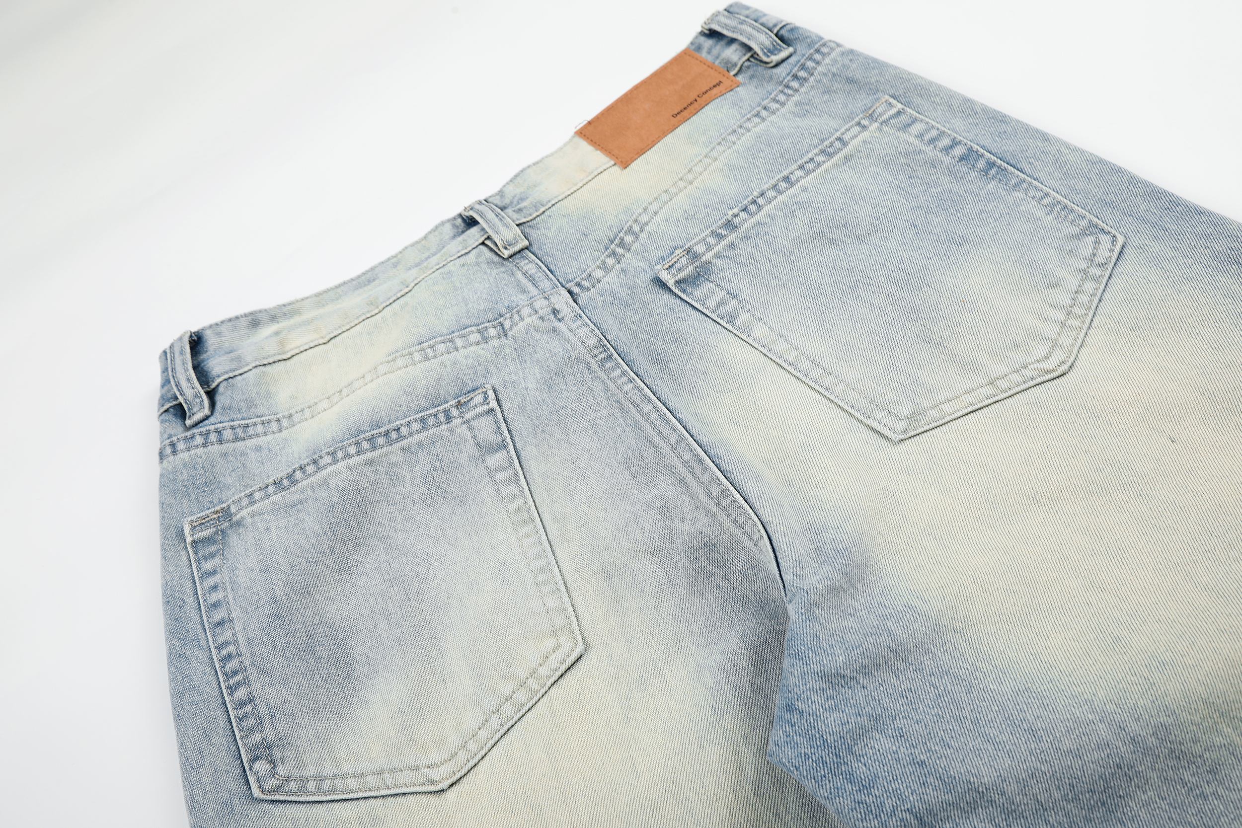 Omirad Vintage Washed Wide-Leg Baggy Jeans | Y2K Streetwear
