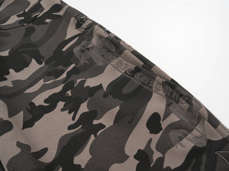 Omirad Camo Wide-Leg Track Pants | Tactical Streetwear