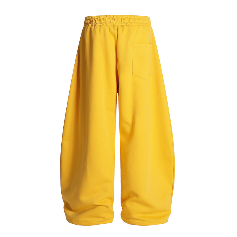 Omirad Retro Wide-Leg Track Pants | Triple Stripe Varsity