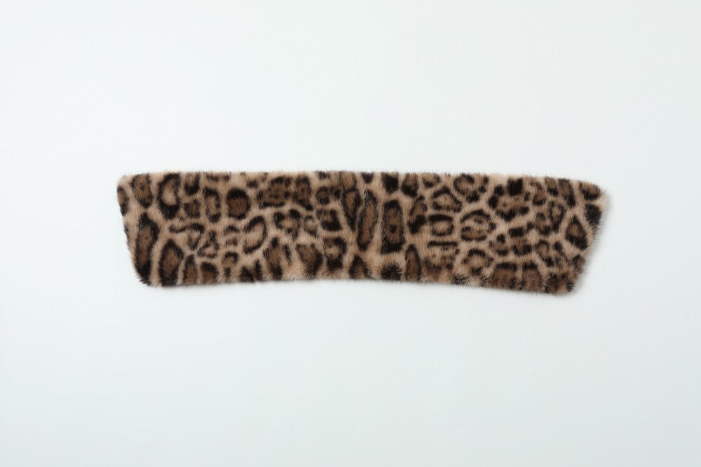 Leopard Faux Fur Collar Suede Bomber Jacket | Omirad