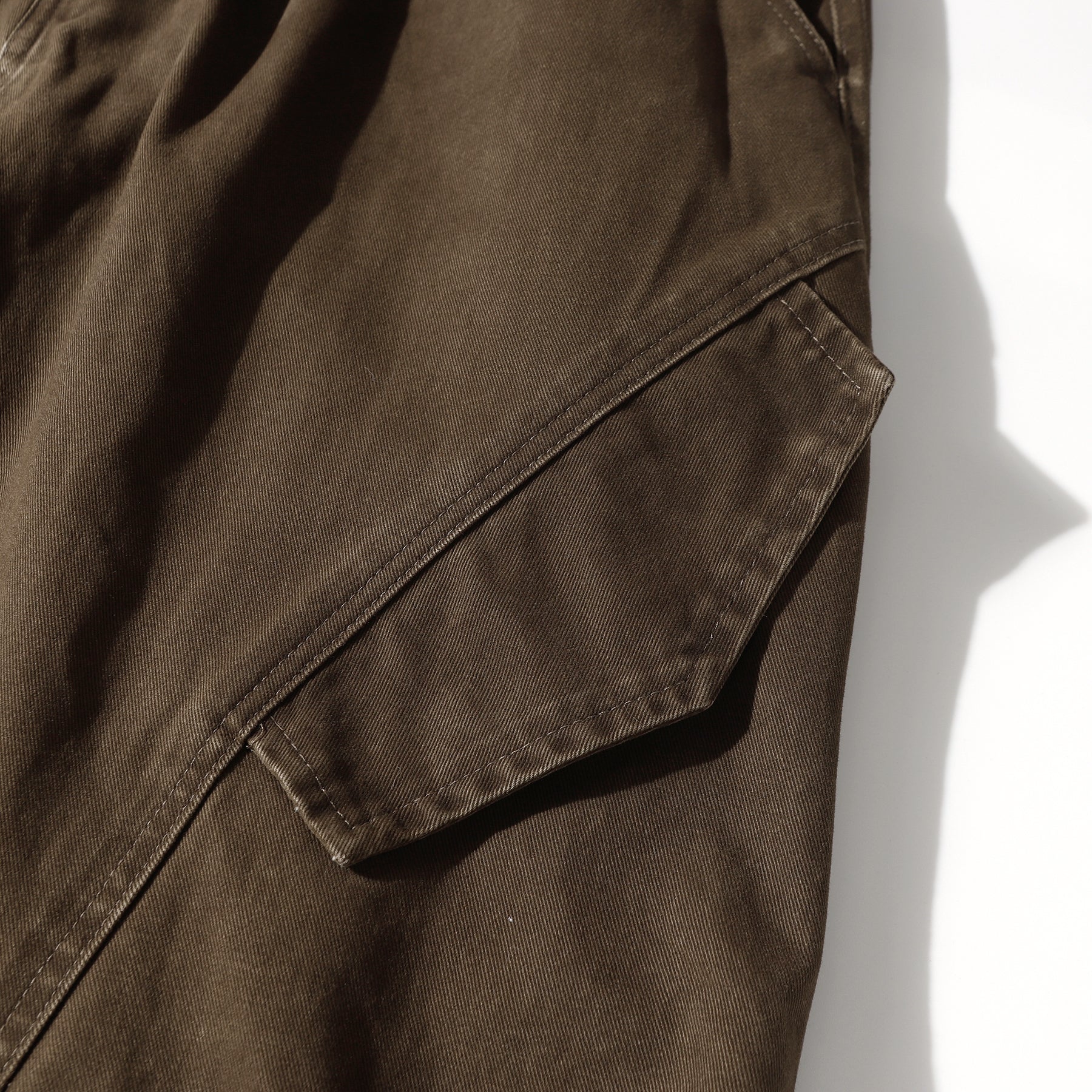 Omirad Curved-Pocket Baggy Cargo Pants | 100% Cotton
