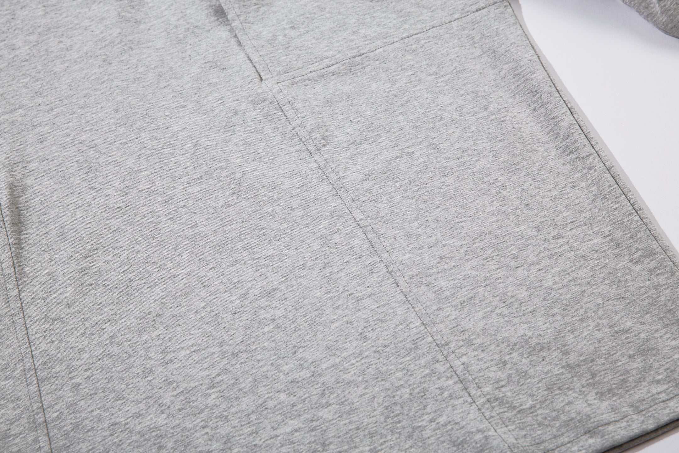 Omirad Structured Panel Long Sleeve Tee | Metal Ring Detail