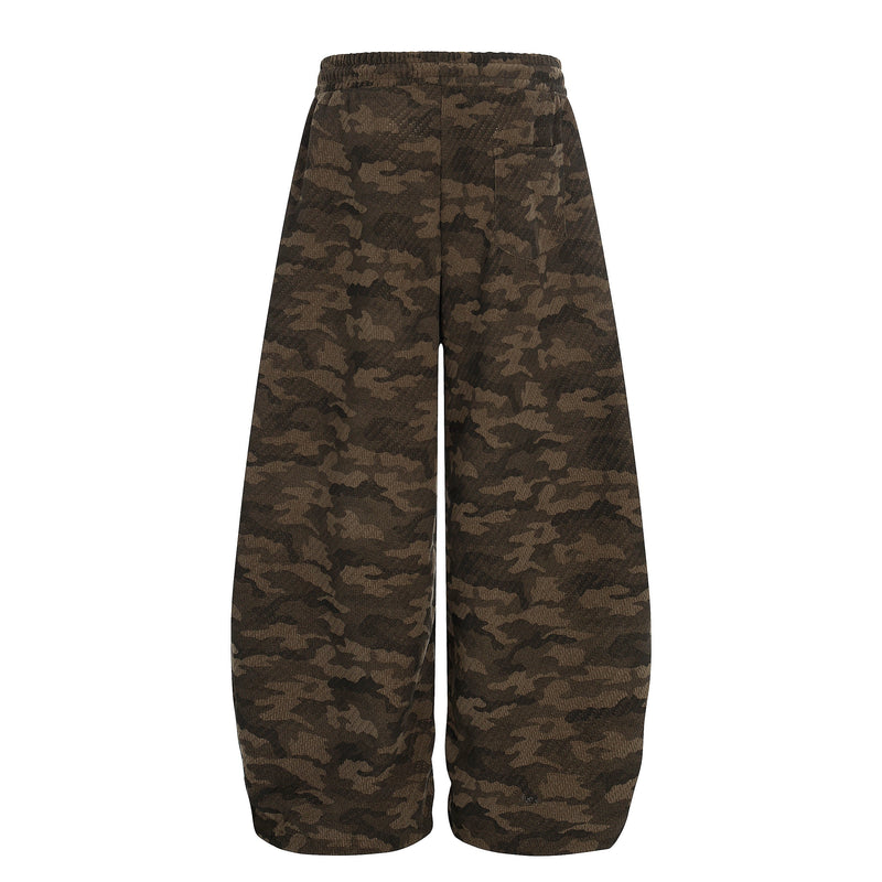 Omirad Vintage Camo Wide-Leg Sweatpants | Streetwear Fit