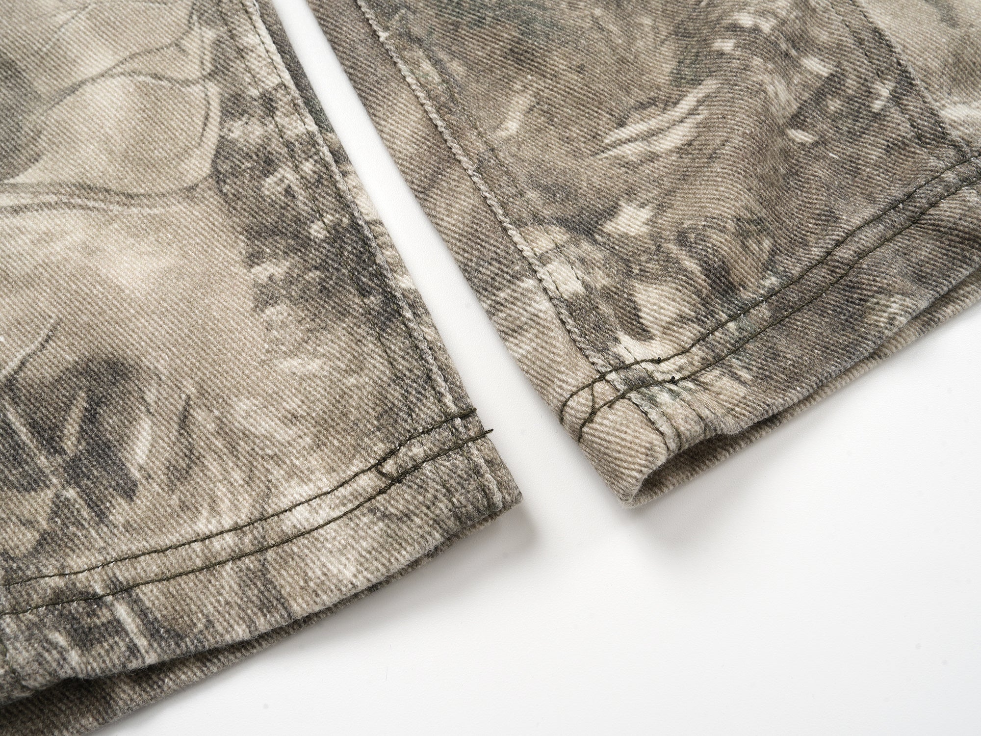 Omirad Forest Camo Wide-Leg Pants | Streetwear Baggy Fit