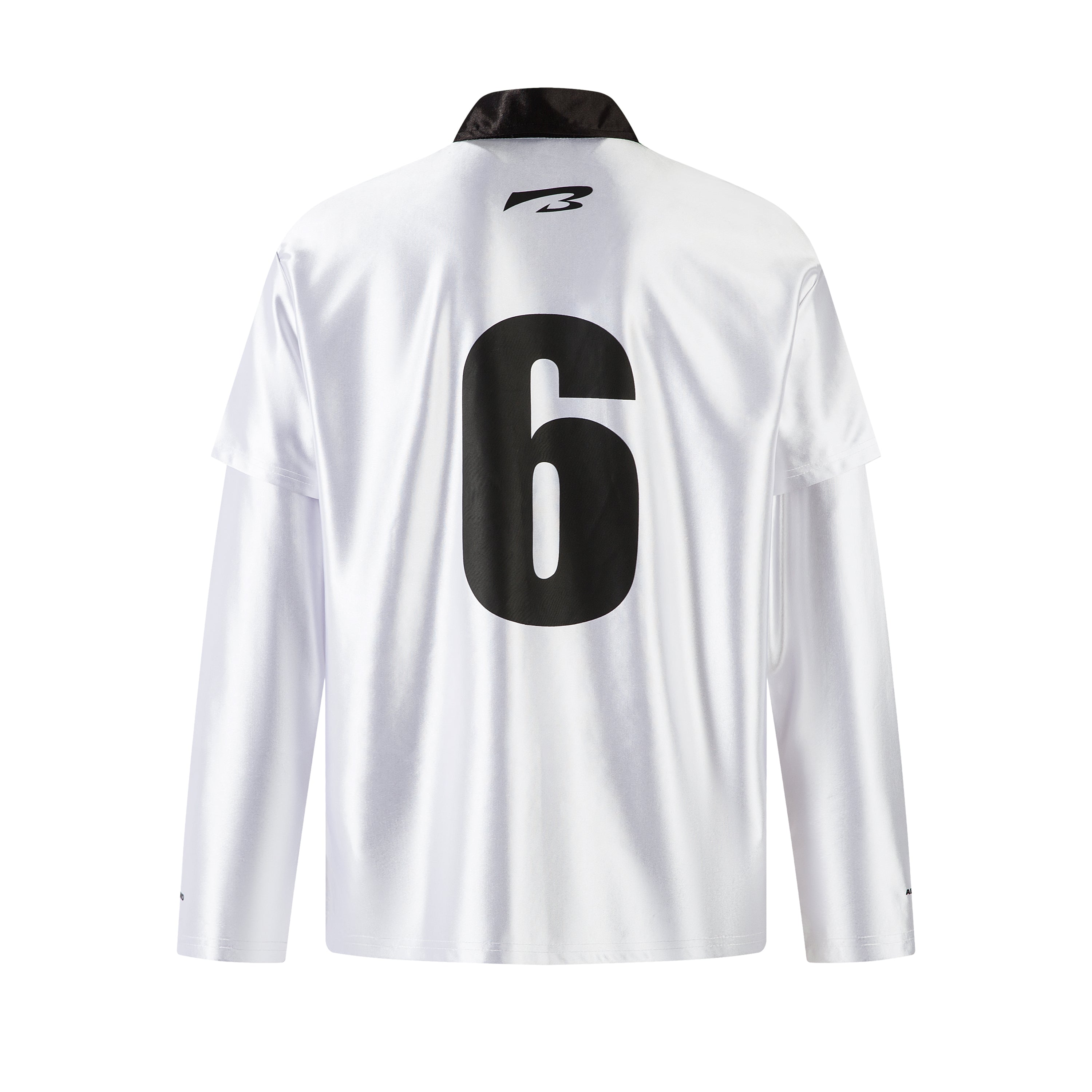 Omirad Retro Number 6 Long-Sleeve Sports Jersey