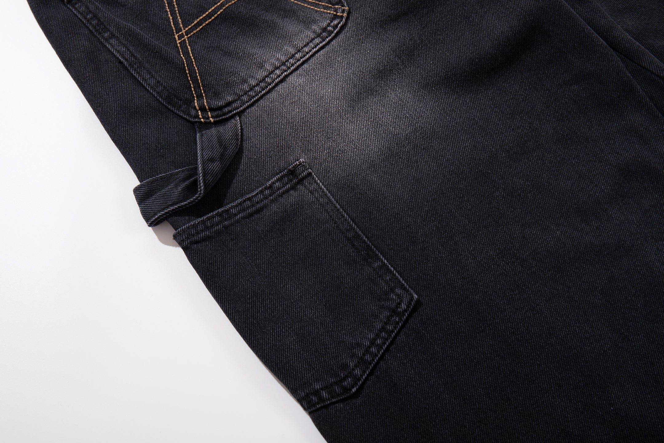 Omirad Gradient Washed Wide-Leg Carpenter Jeans