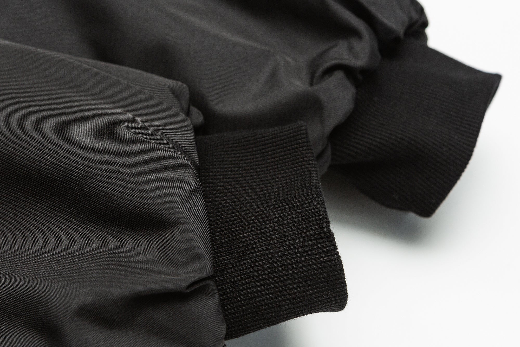 Omirad Dual-Zip Hooded Tech Puffer Jacket | Black Oversized
