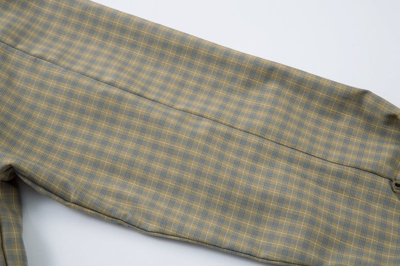 Reversible Check Panel Jacket | Two Looks, One Jacket