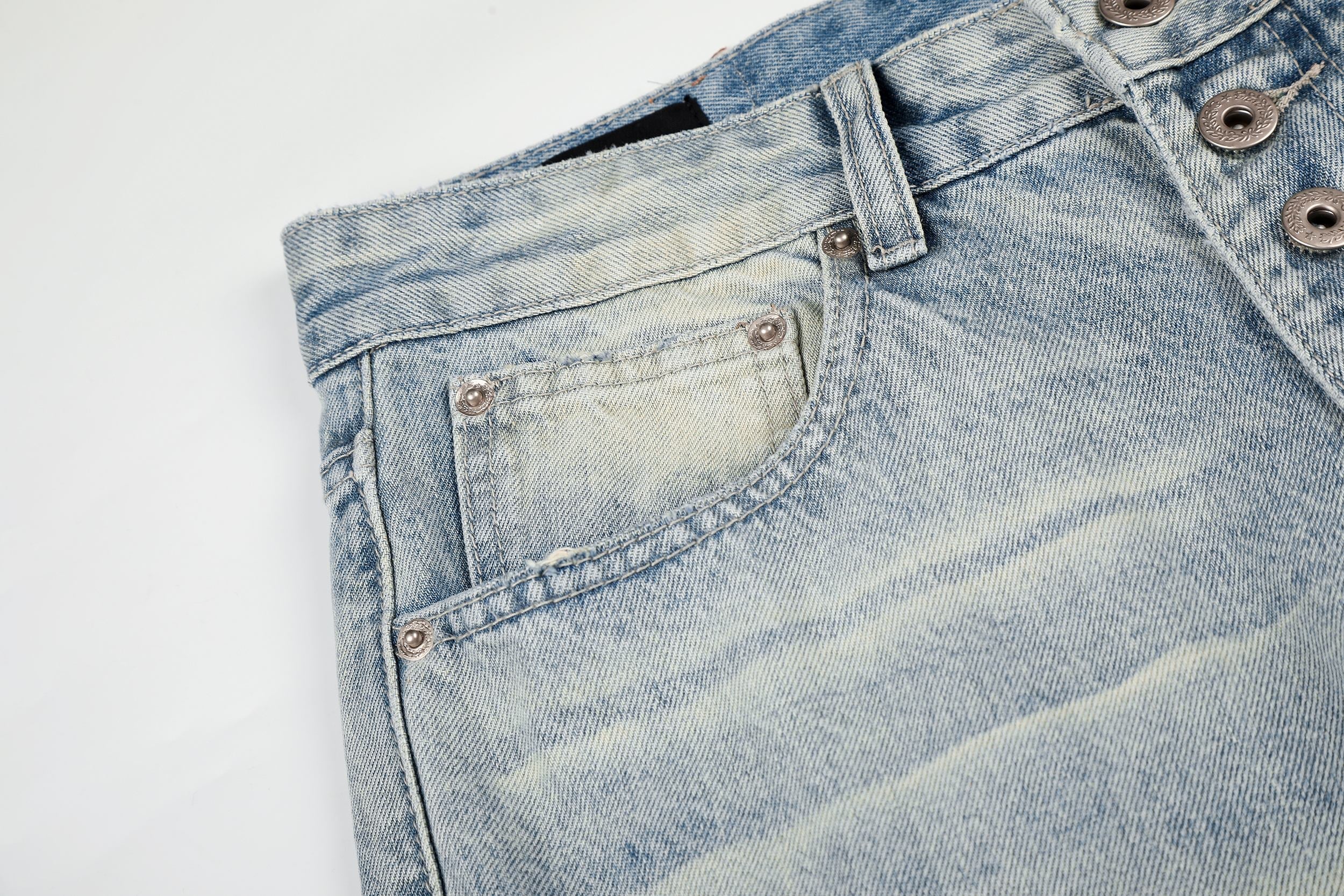 Omirad Vintage Washed Wide-Leg Baggy Jeans | Y2K Streetwear