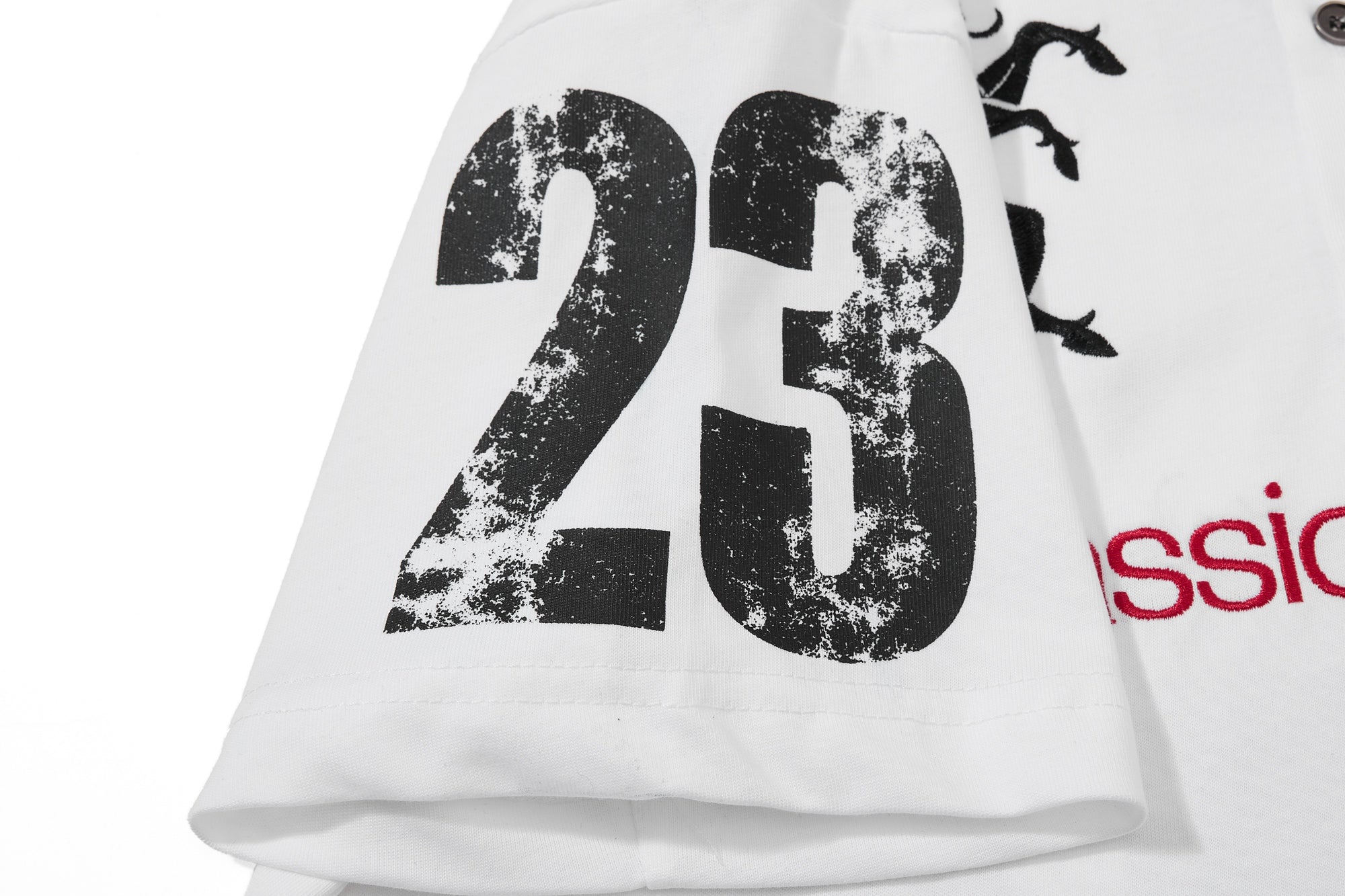 SK Channel Graphic Polo Tee | Streetwear Polo Shirt
