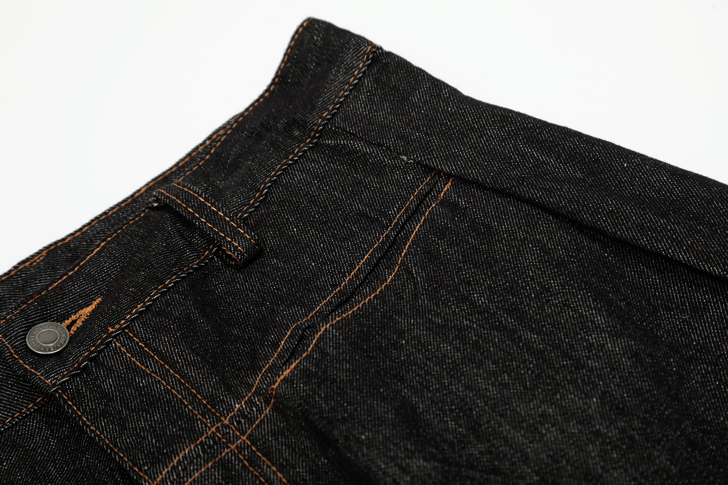 Omirad Wide-Leg Balloon Denim Jeans | Raw Black