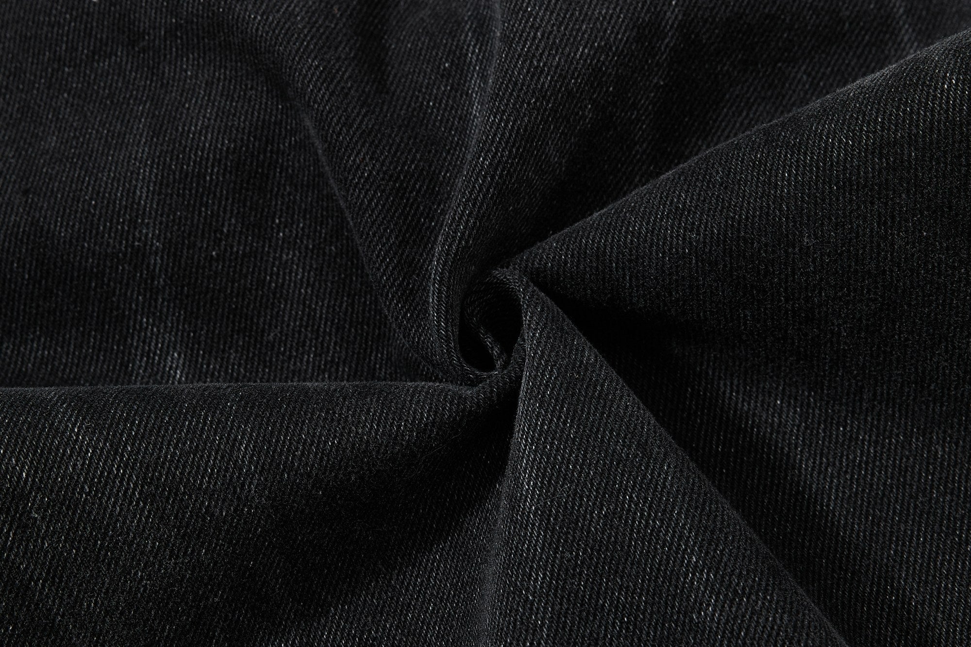 Studded Wide-Leg Denim Jeans | Vintage Black Streetwear