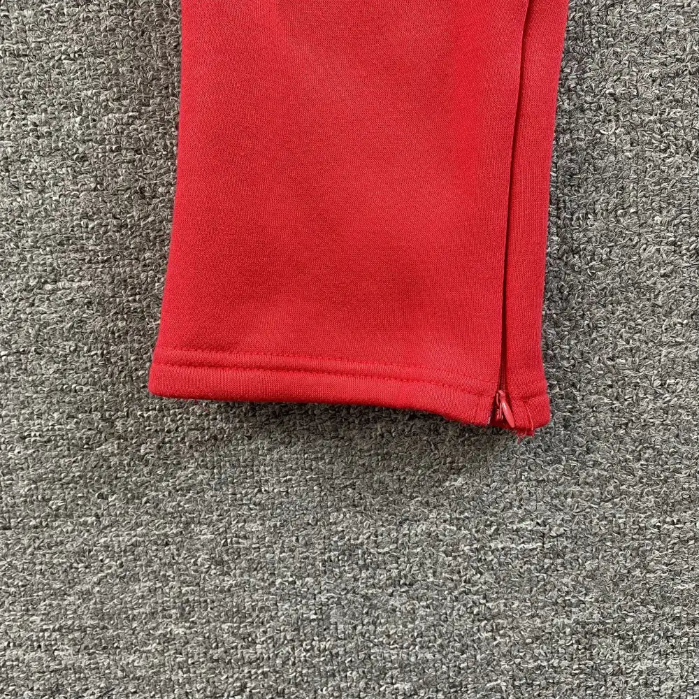 Syna World Red Letter Print Drawstring Jogger Pants