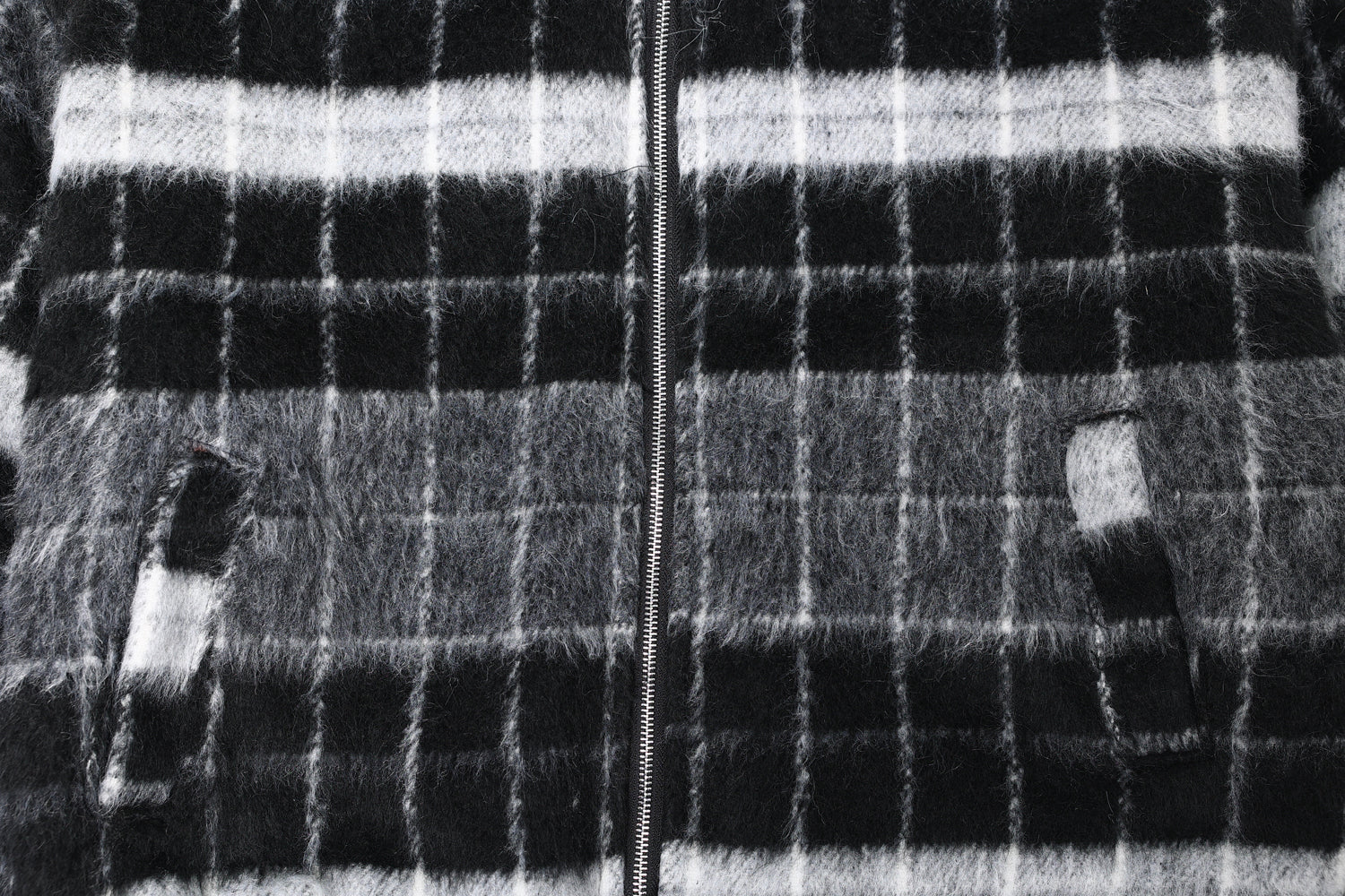 Omirad Fur-Hood Plaid Bomber Jacket | Winter Streetwear