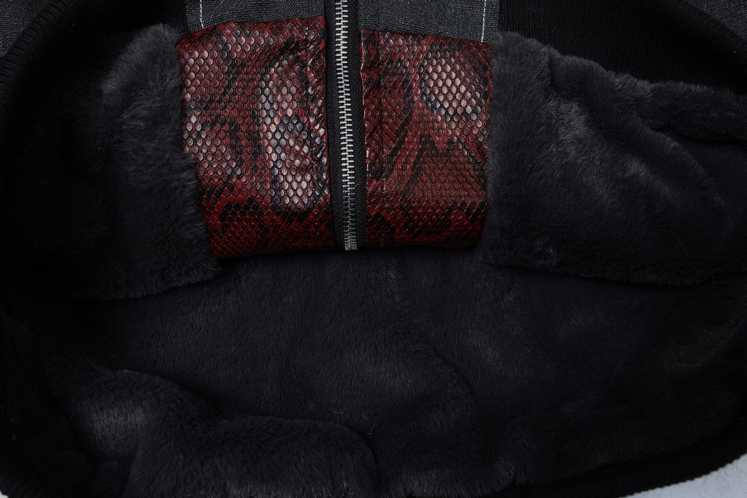 Omirad Fur-Hood Sculpted Bomber Jacket | Winter Streetwear