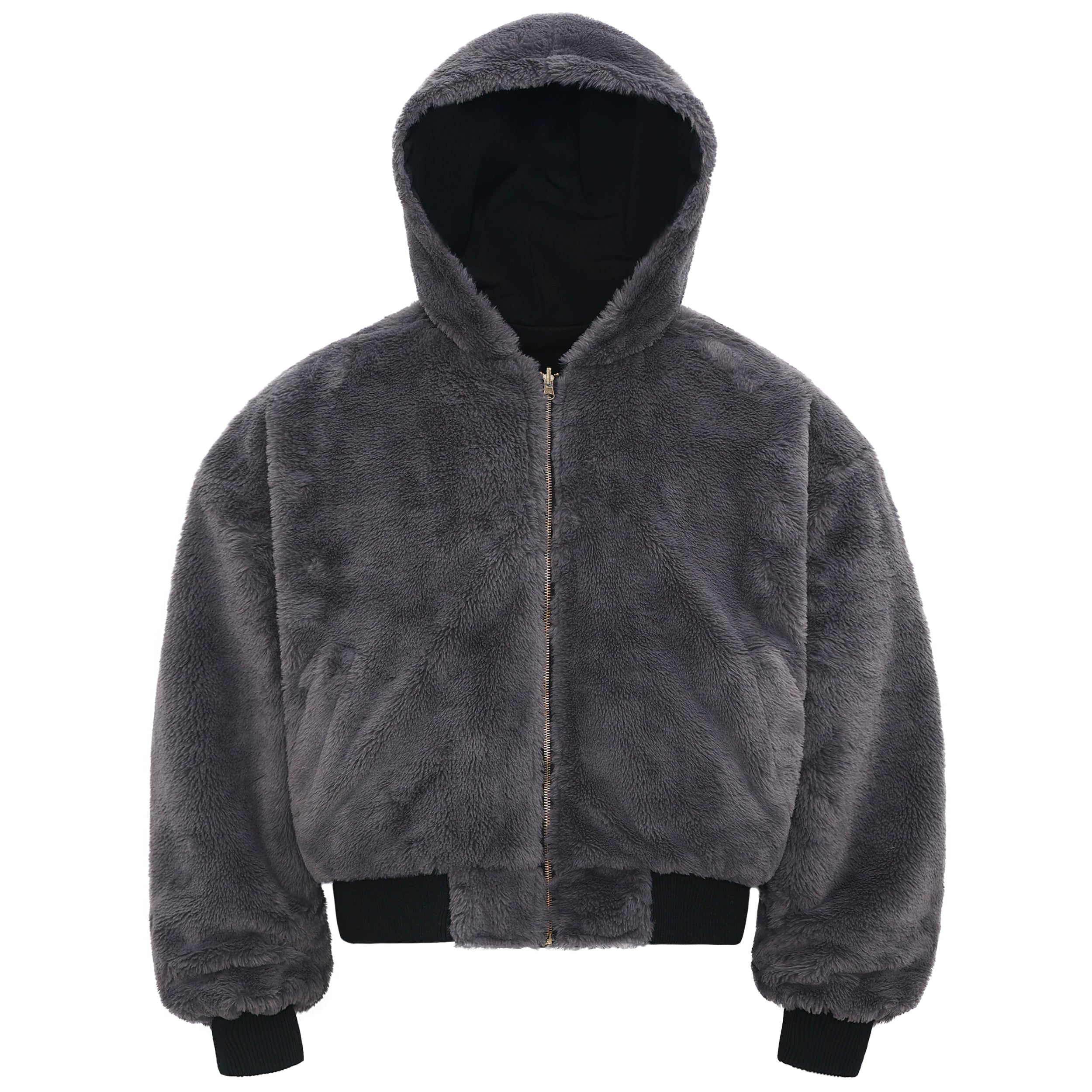 Omirad Reversible Hooded Bomber Jacket | Plush-Lined Streetwear
