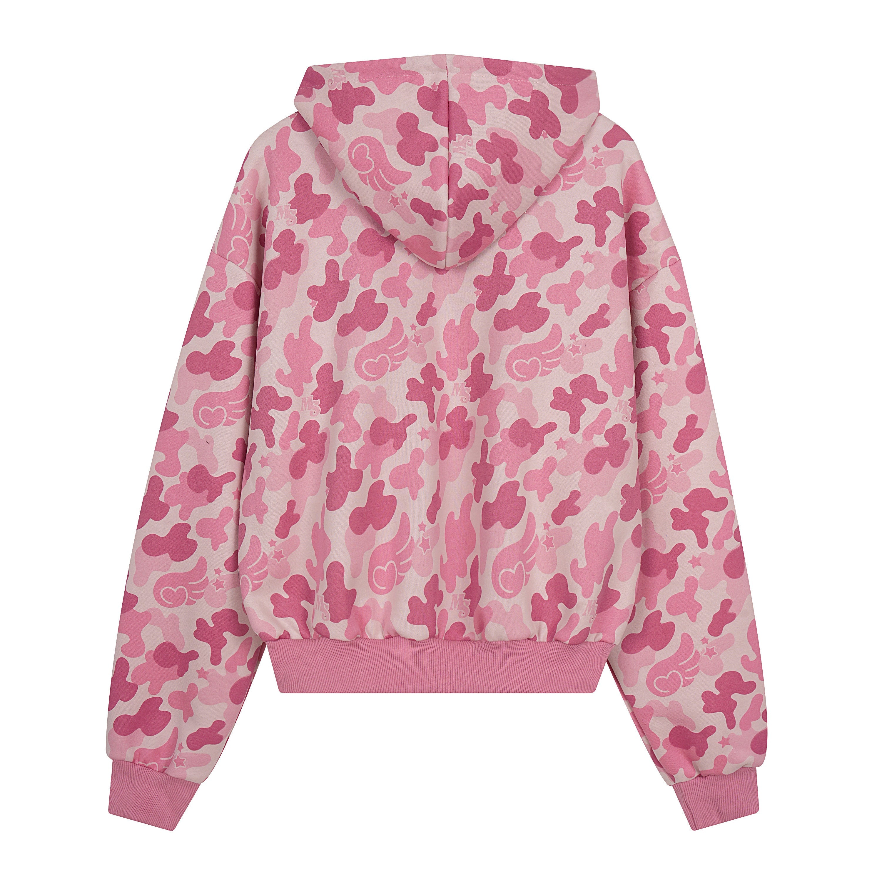 Omirad Camo Graphic Zip-Up Hoodie | Streetwear Fleece
